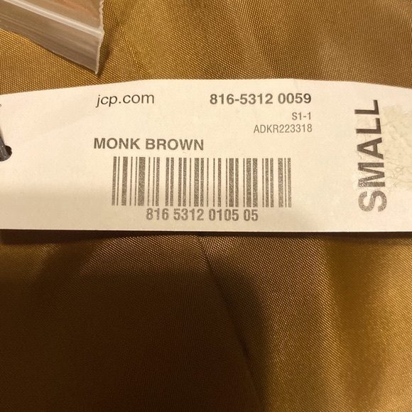 NWT Worthington Womens Short Utility Jacket, Sz. S, Monk Brown - Picture 10 of 13